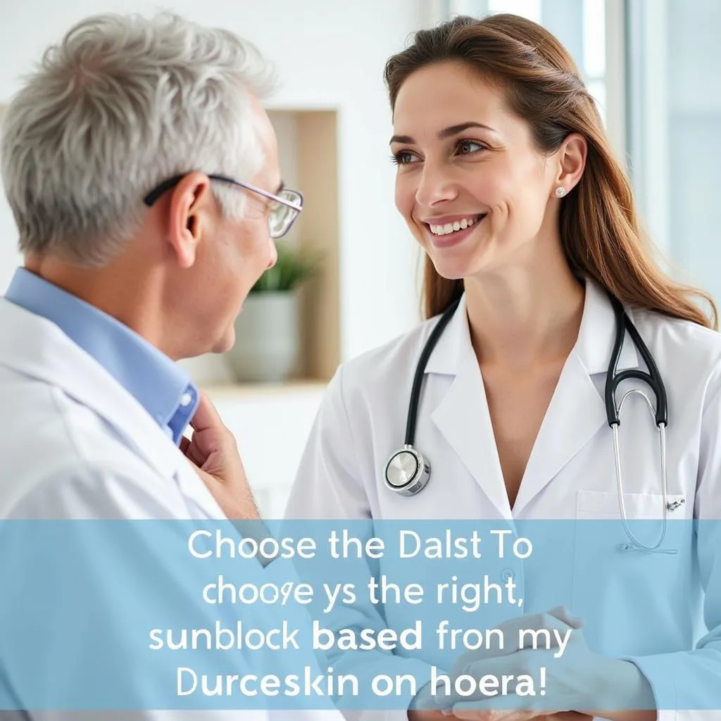 Dermatologist Consultation for Sunblock