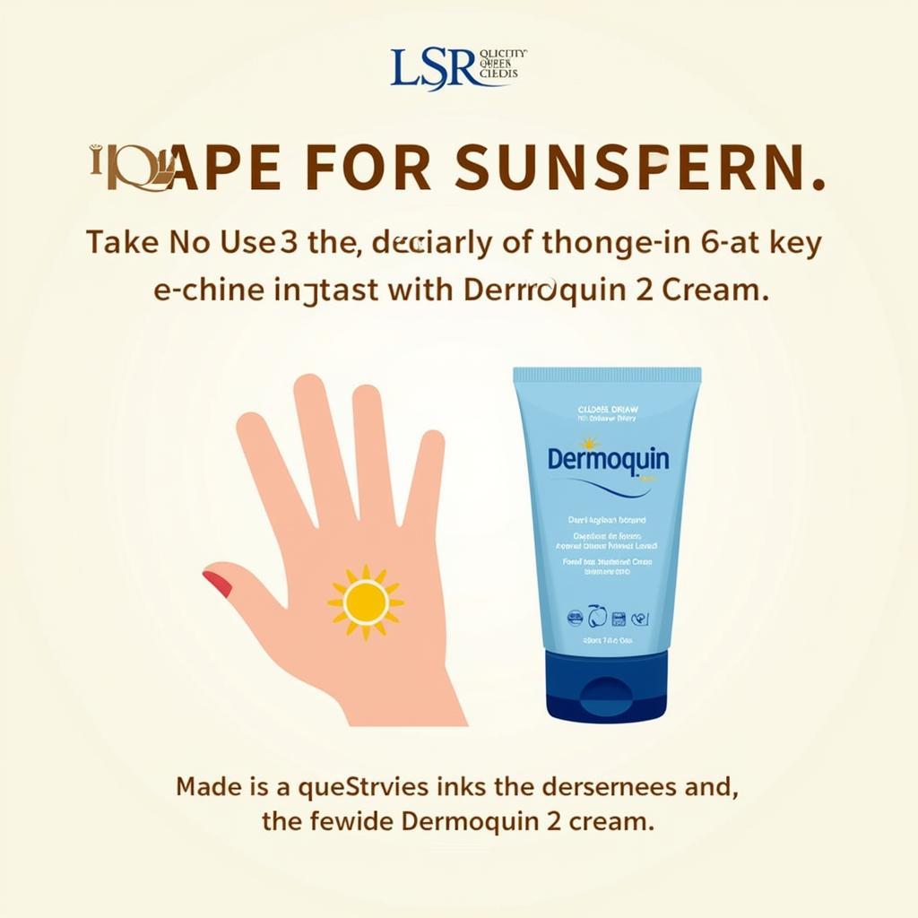 Dermoquin 2 Cream and Sunscreen