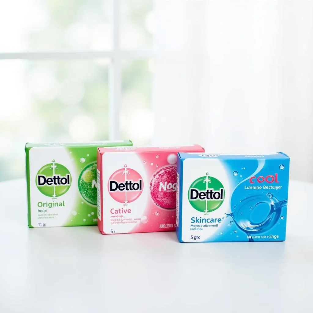 Different Types of Dettol Soap Bars