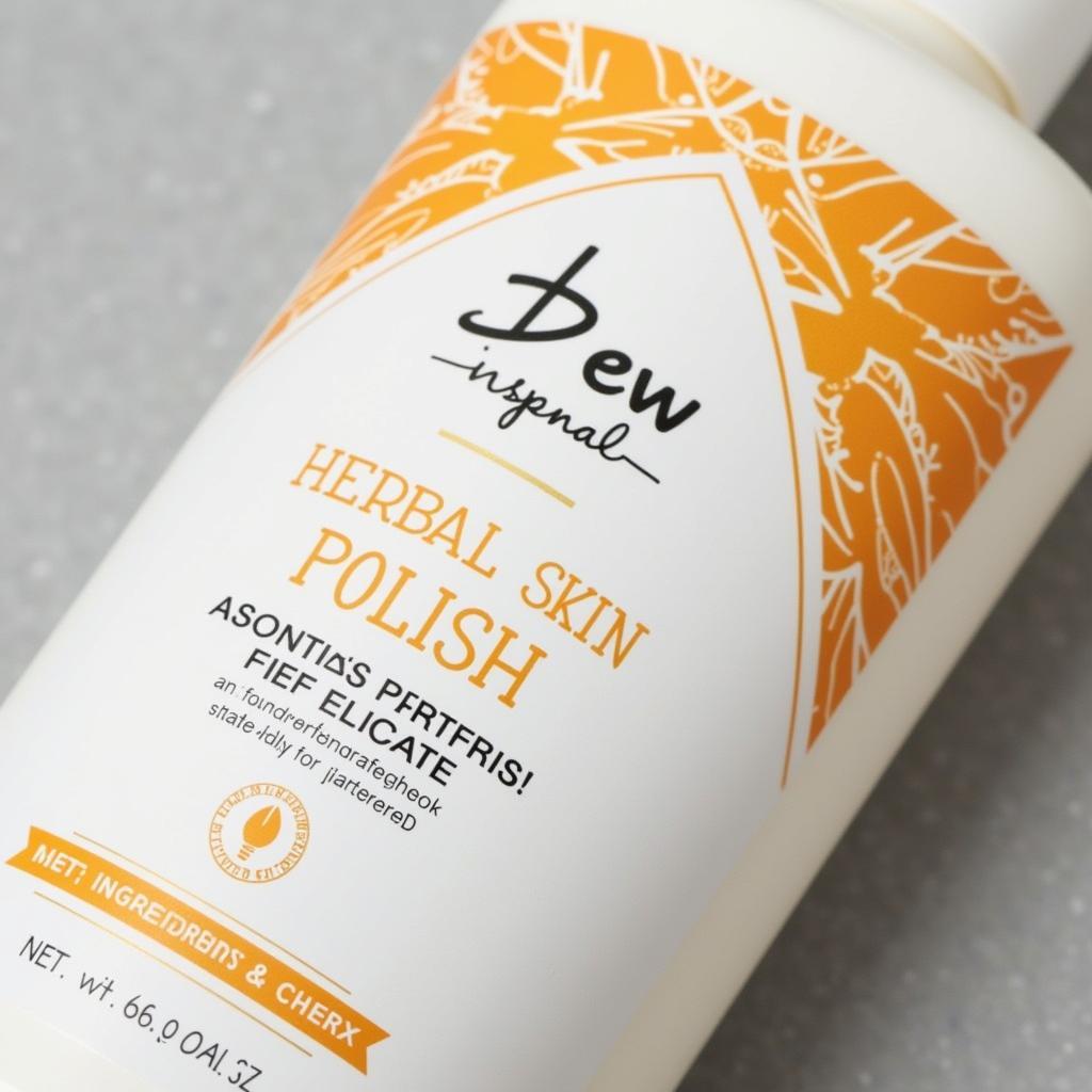 Dew Herbal Skin Polish Packaging