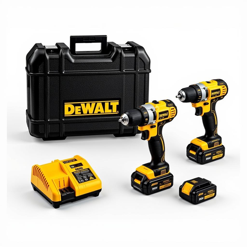 Dewalt Charging Drill Kit