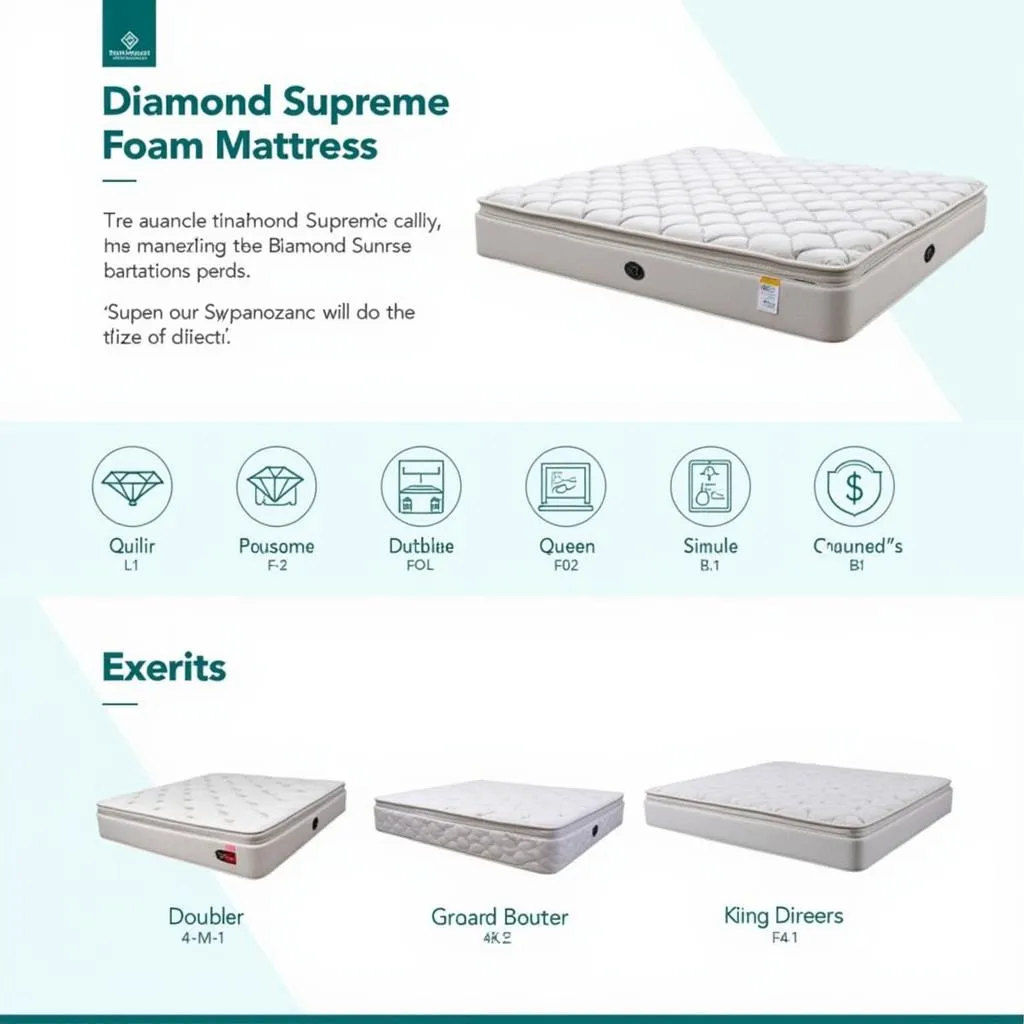 Diamond Supreme Foam Mattress Types