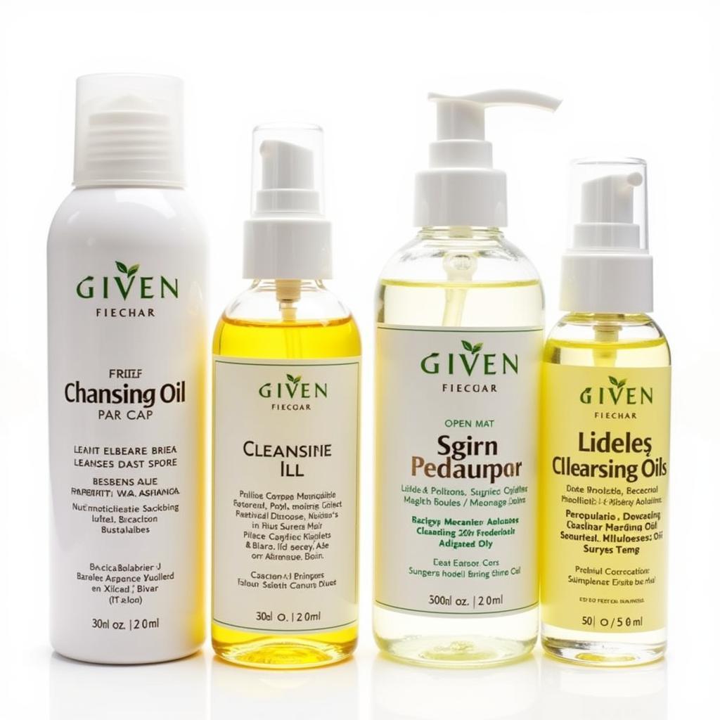 Different Types of Cleansing Oils