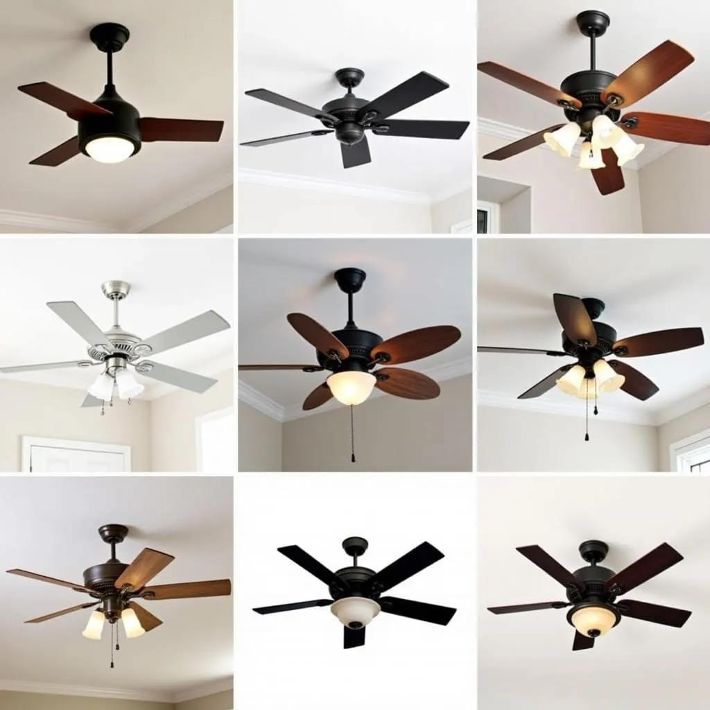 Different False Ceiling Fan Designs