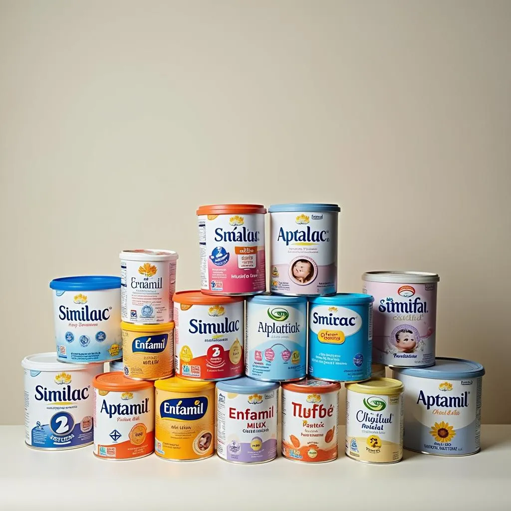 Variety of Formula Milk Brands Available in Pakistan