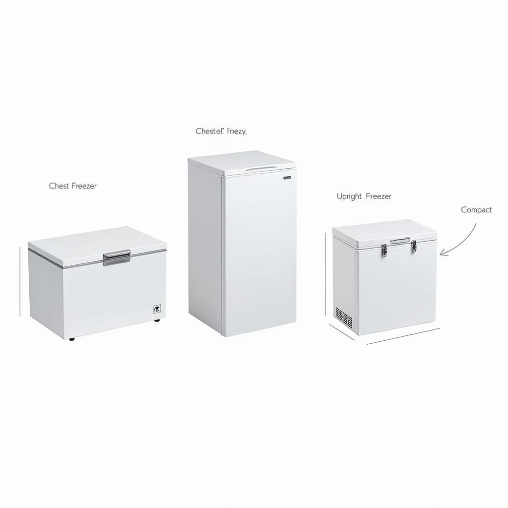 Chest, Upright, and Compact Freezers