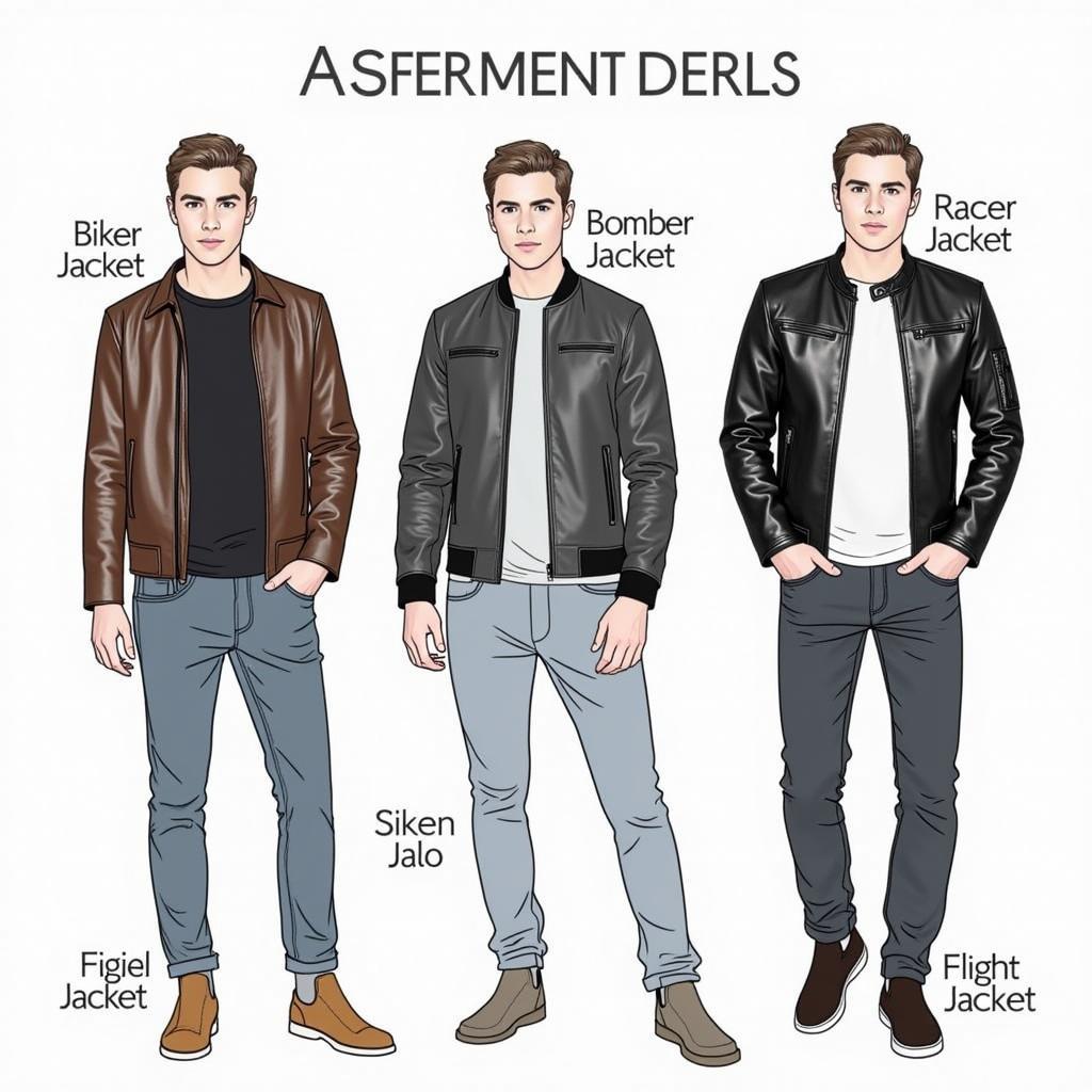 Different Leather Jacket Styles for Men