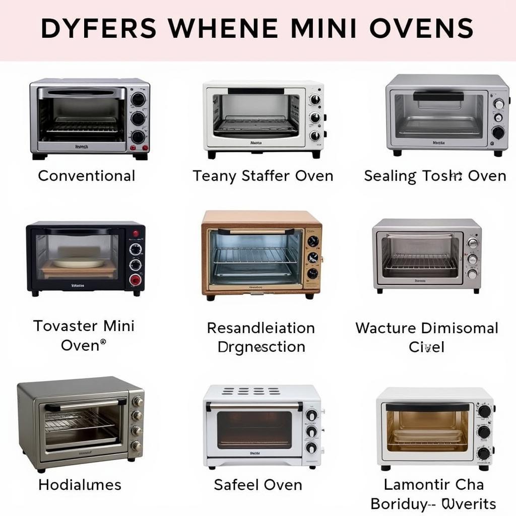 Variety of Mini Oven Types