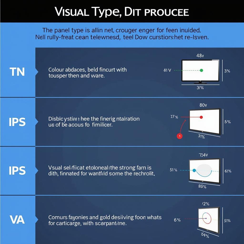 Different Monitor Panel Technologies