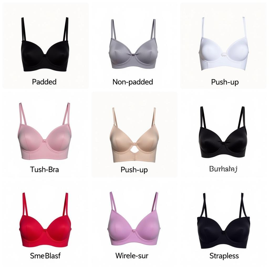 Different T-Shirt Bra Styles