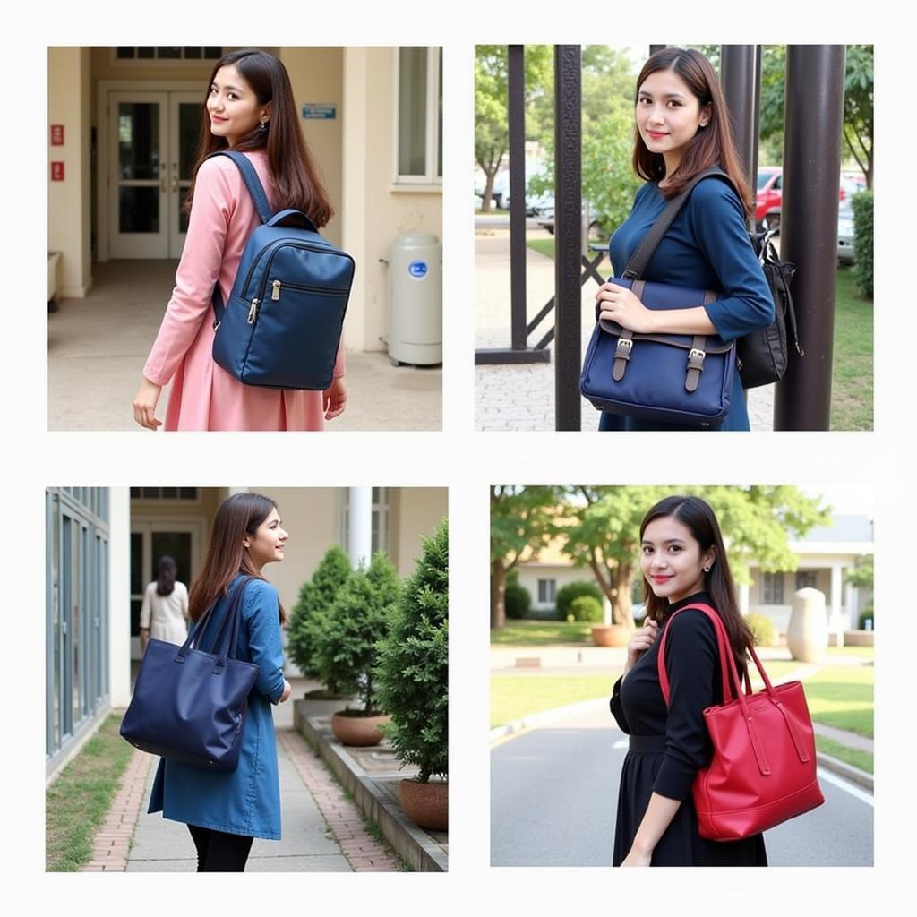 Different Types of College Bags for Pakistani College Girls