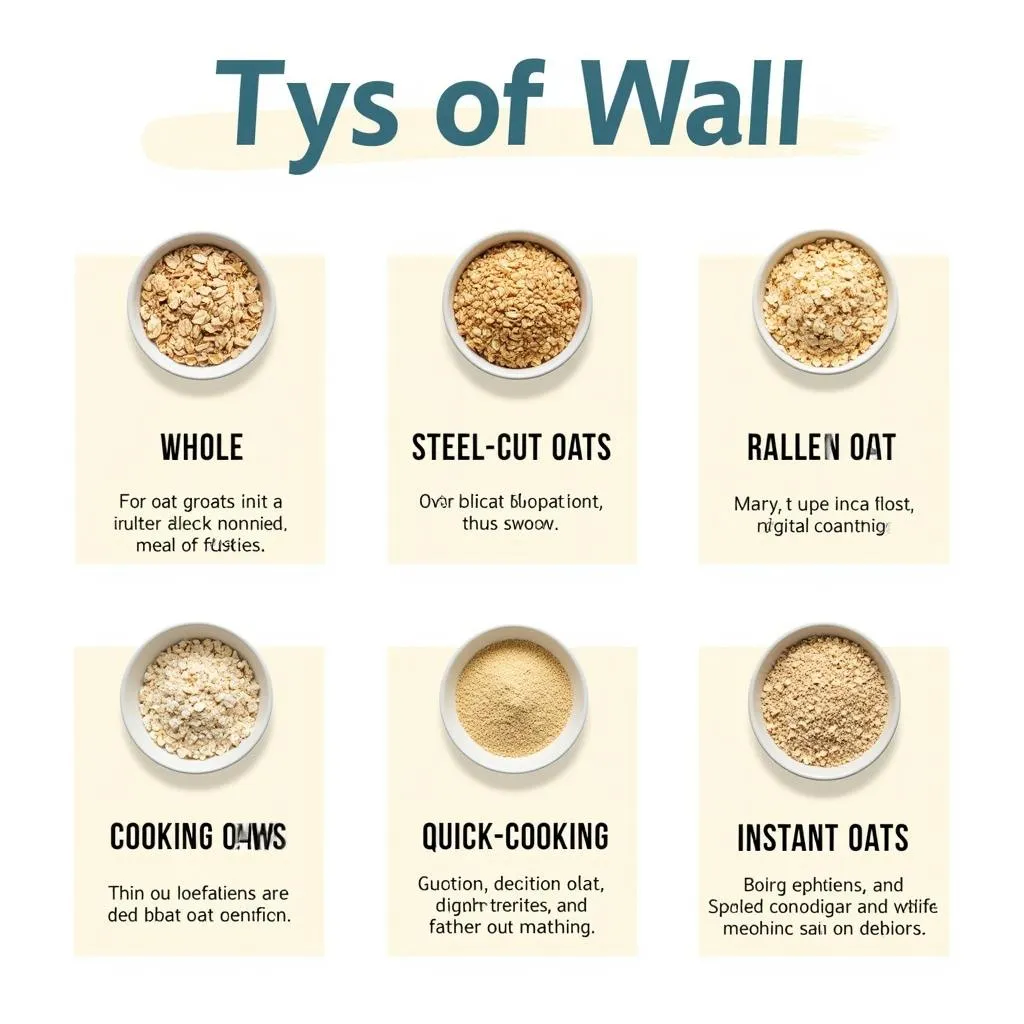 Types of Oats: A Visual Guide