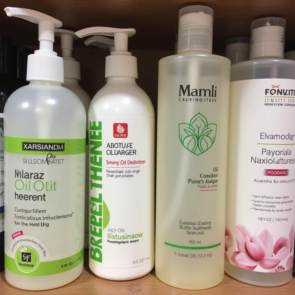 Variety of Oil Cleansers