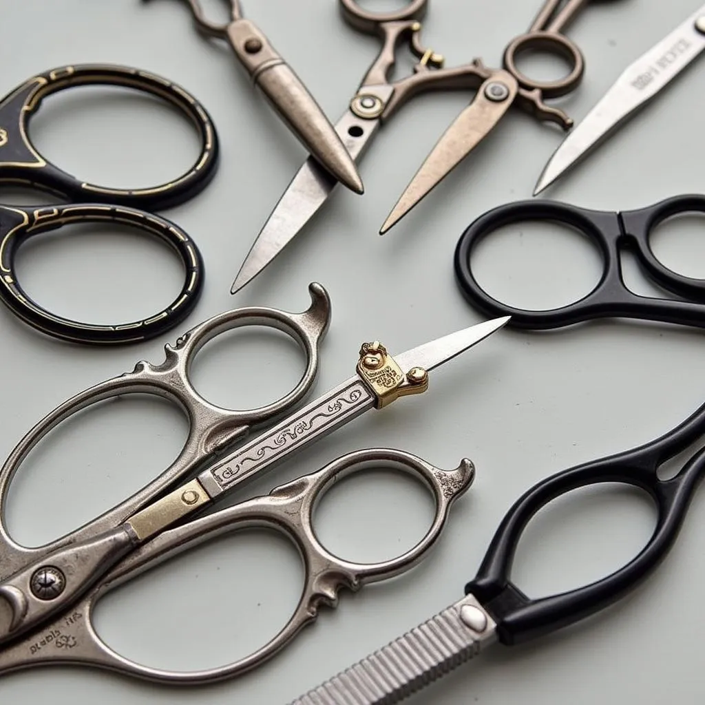 Various Scissor Types