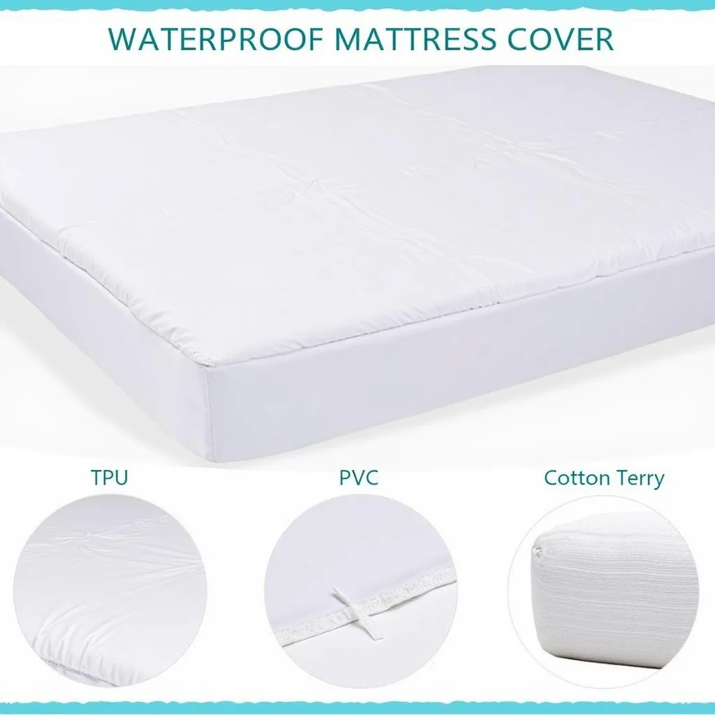 Different types of waterproof mattress covers available in Pakistan