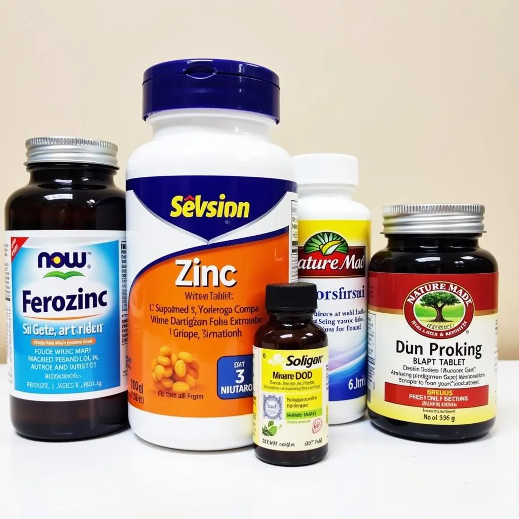 Different zinc tablet brands available in Pakistan