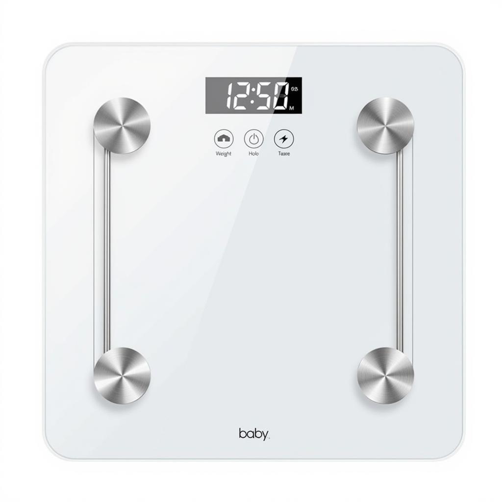 Digital baby weight scale with features