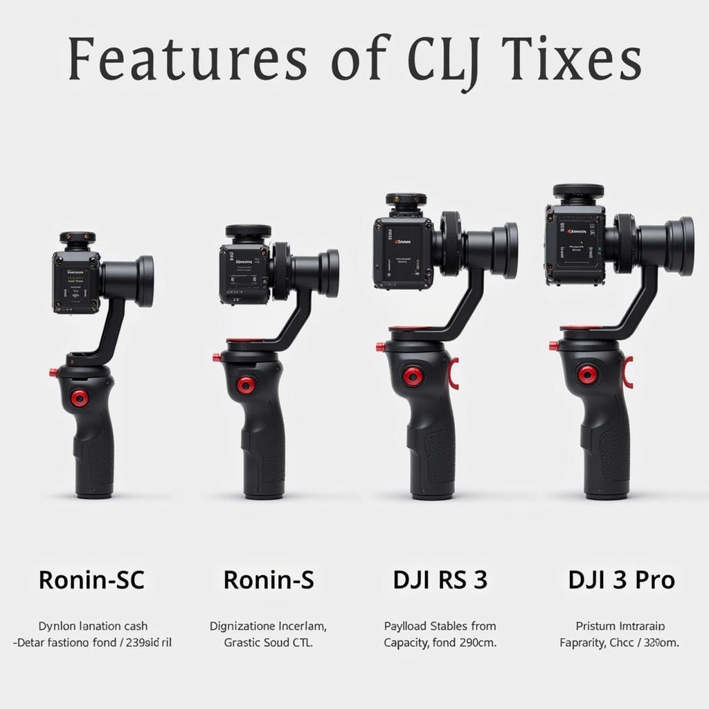 DJI Ronin Series Comparison