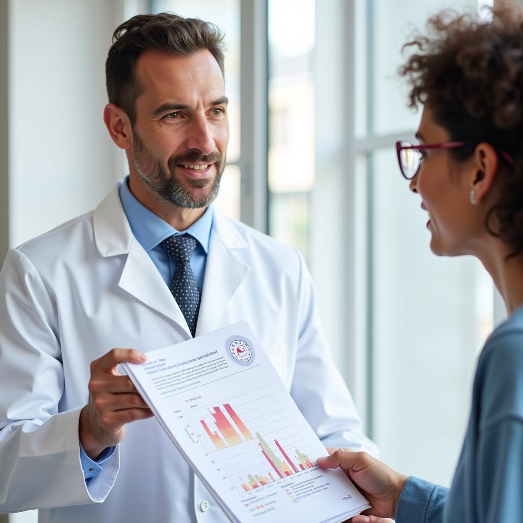 Doctor Consulting a Patient with Diabetes