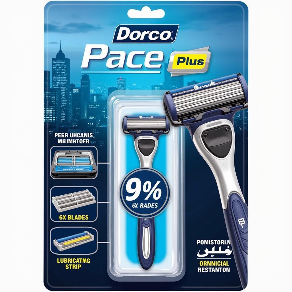 Dorco Pace 6 Plus Razor in Pakistan