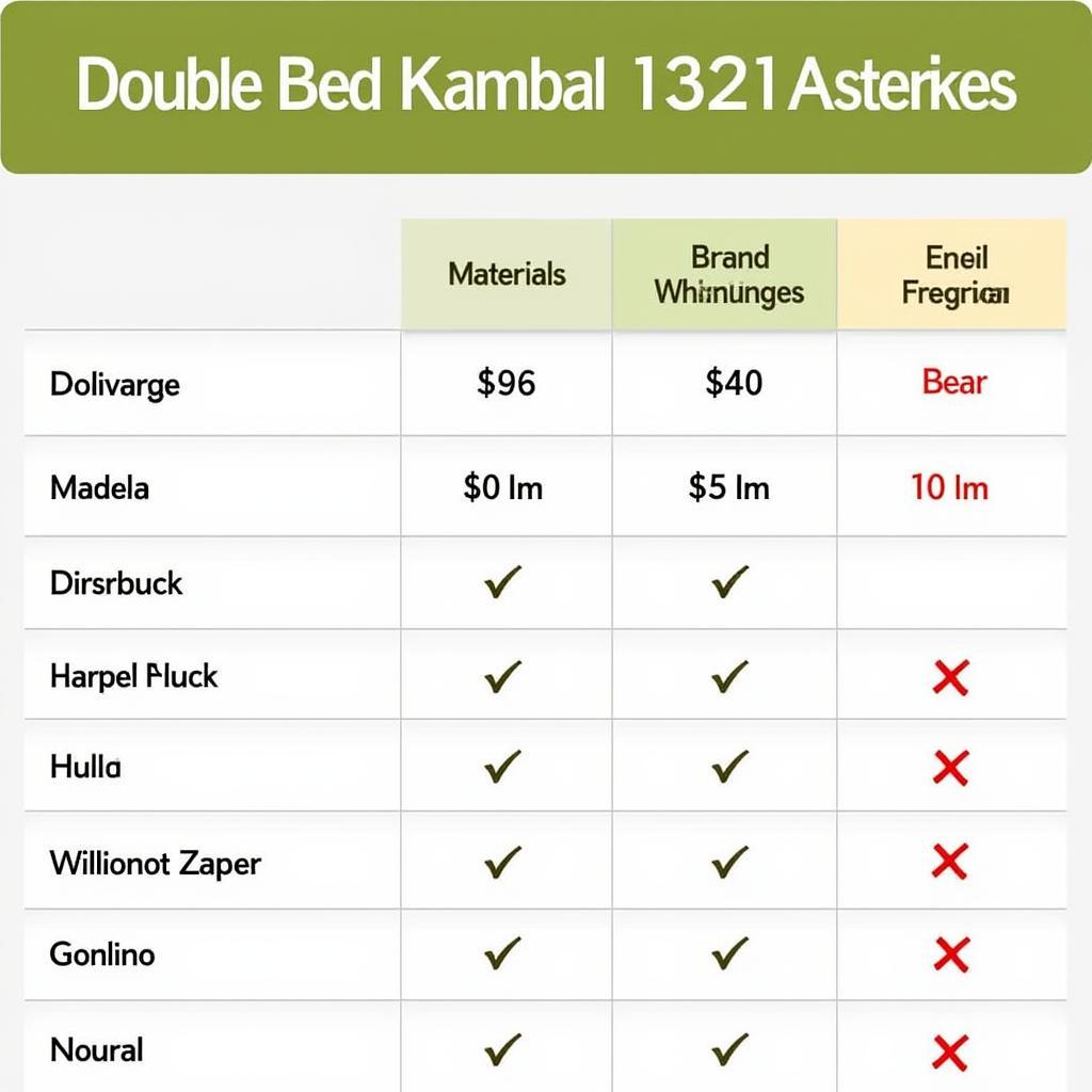 Double Bed Kambal Price Comparison