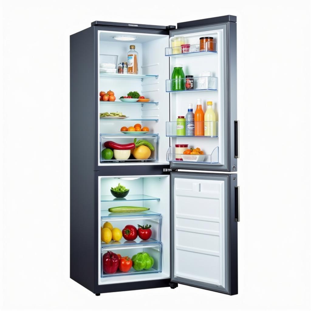 Double Door Glass Fridge Pakistan