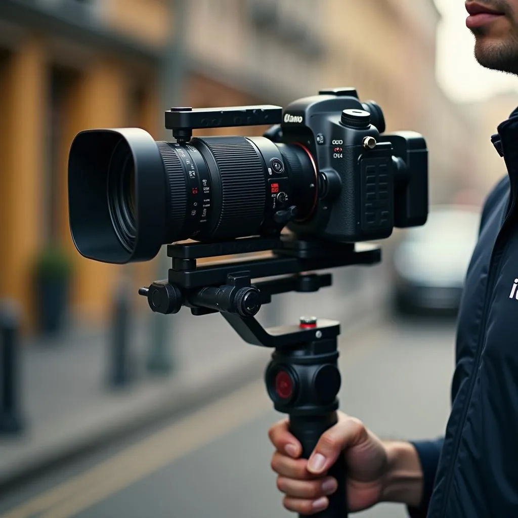 DSLR Gimbal Setup for Professional Videography