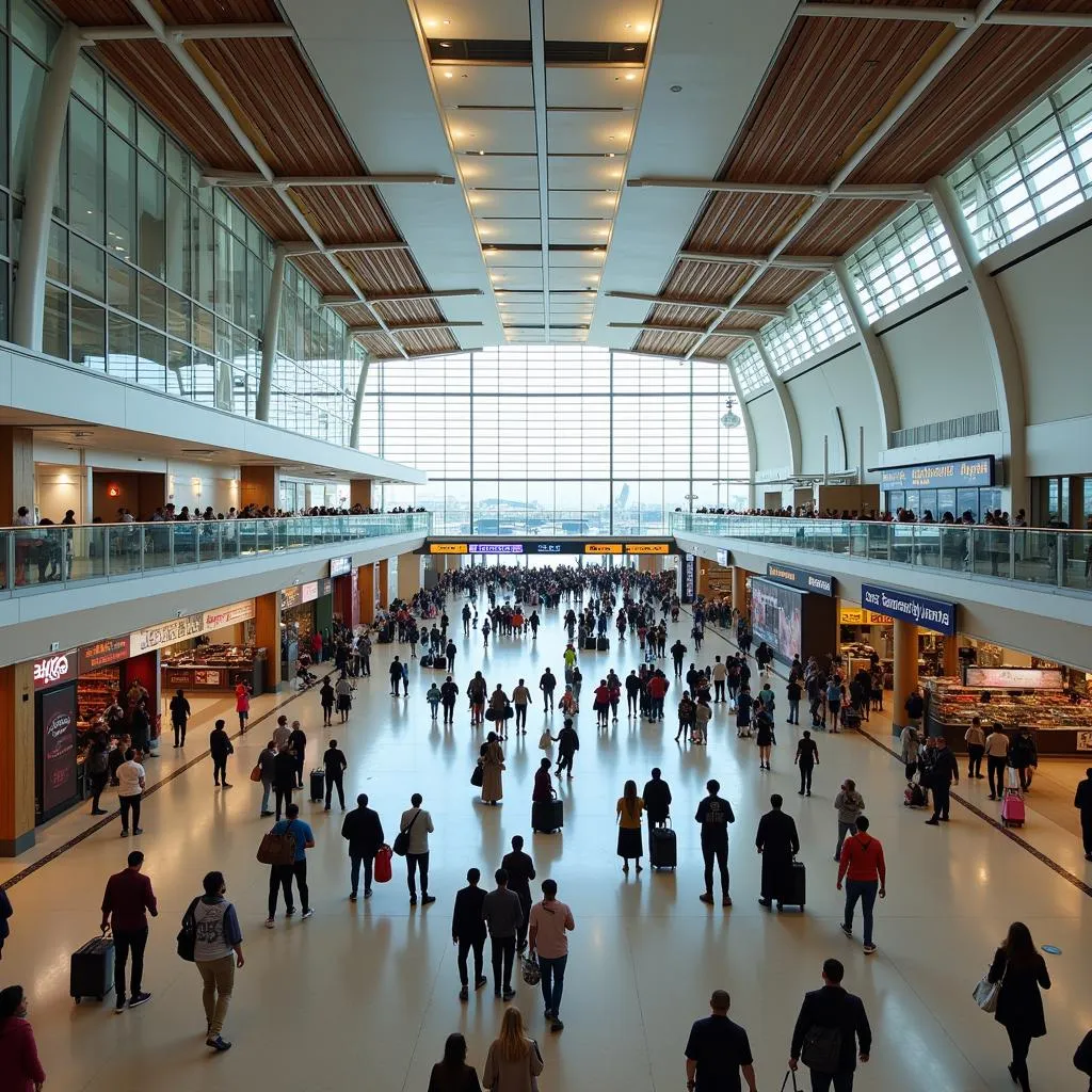 Dubai International Airport Arrival Hall