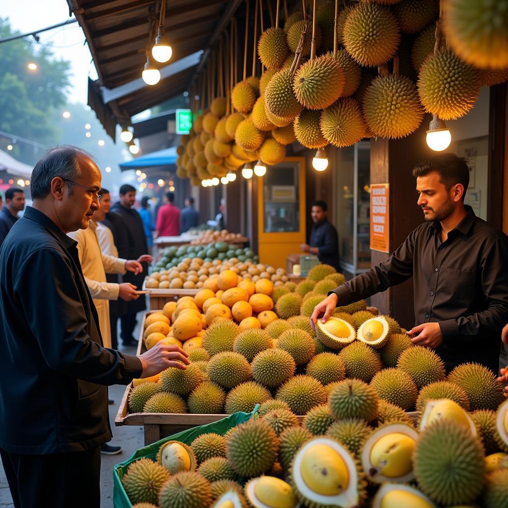 Durian Fruit Market in Pakistan