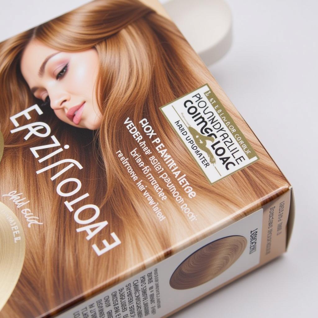 Eazicolor hair color cream box