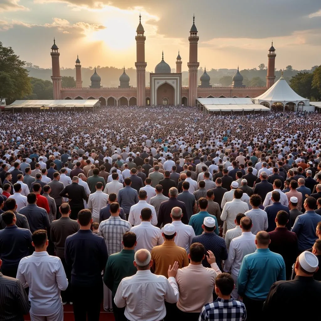 Eid Prayers Congregation