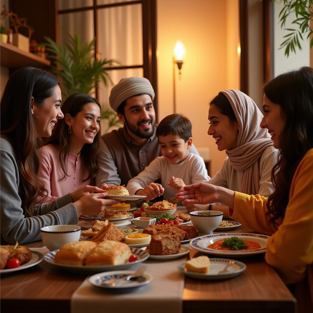 Family Gathering During Eid Ul Adha