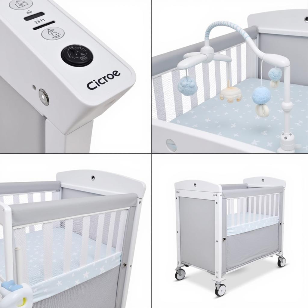 Electric Baby Cot Features