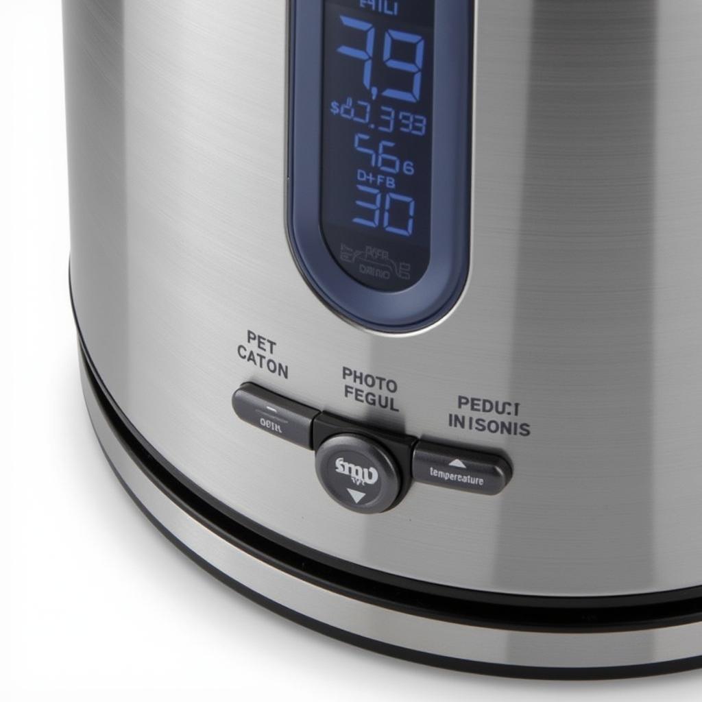 Electric kettle with various features