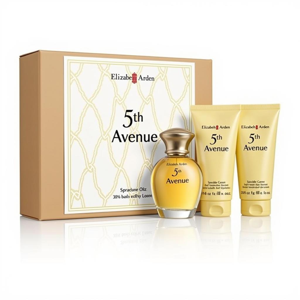 Exquisite Elizabeth Arden 5th Avenue Perfume Gift Set