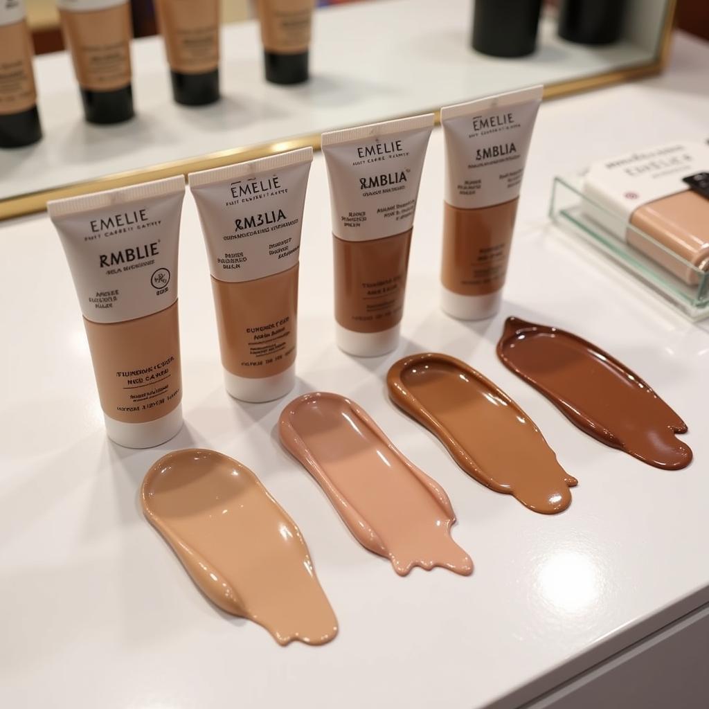 Emelie Foundation Shade Range