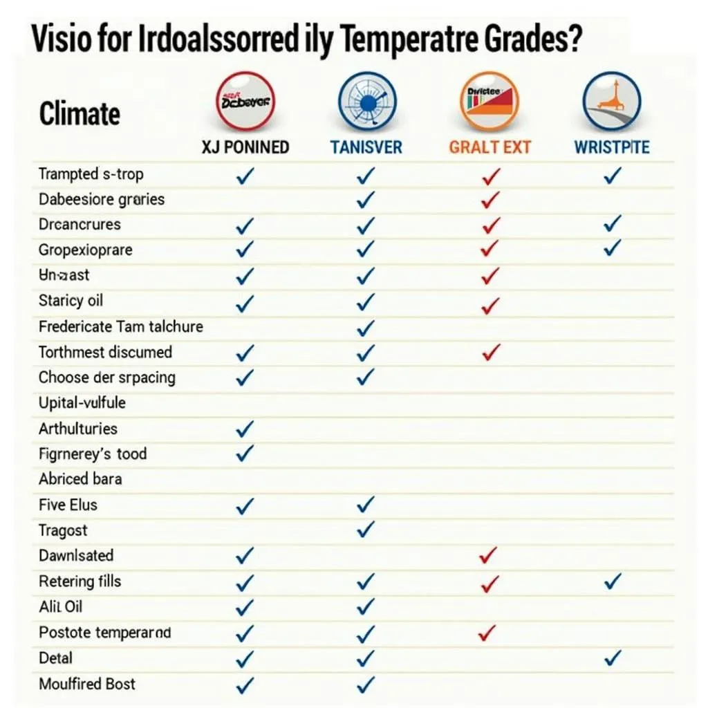 Engine Oil Viscosity Chart