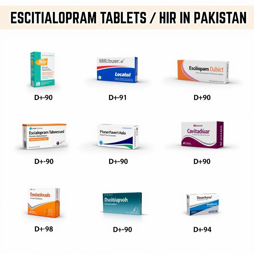 Escitalopram tablets available in Pakistan