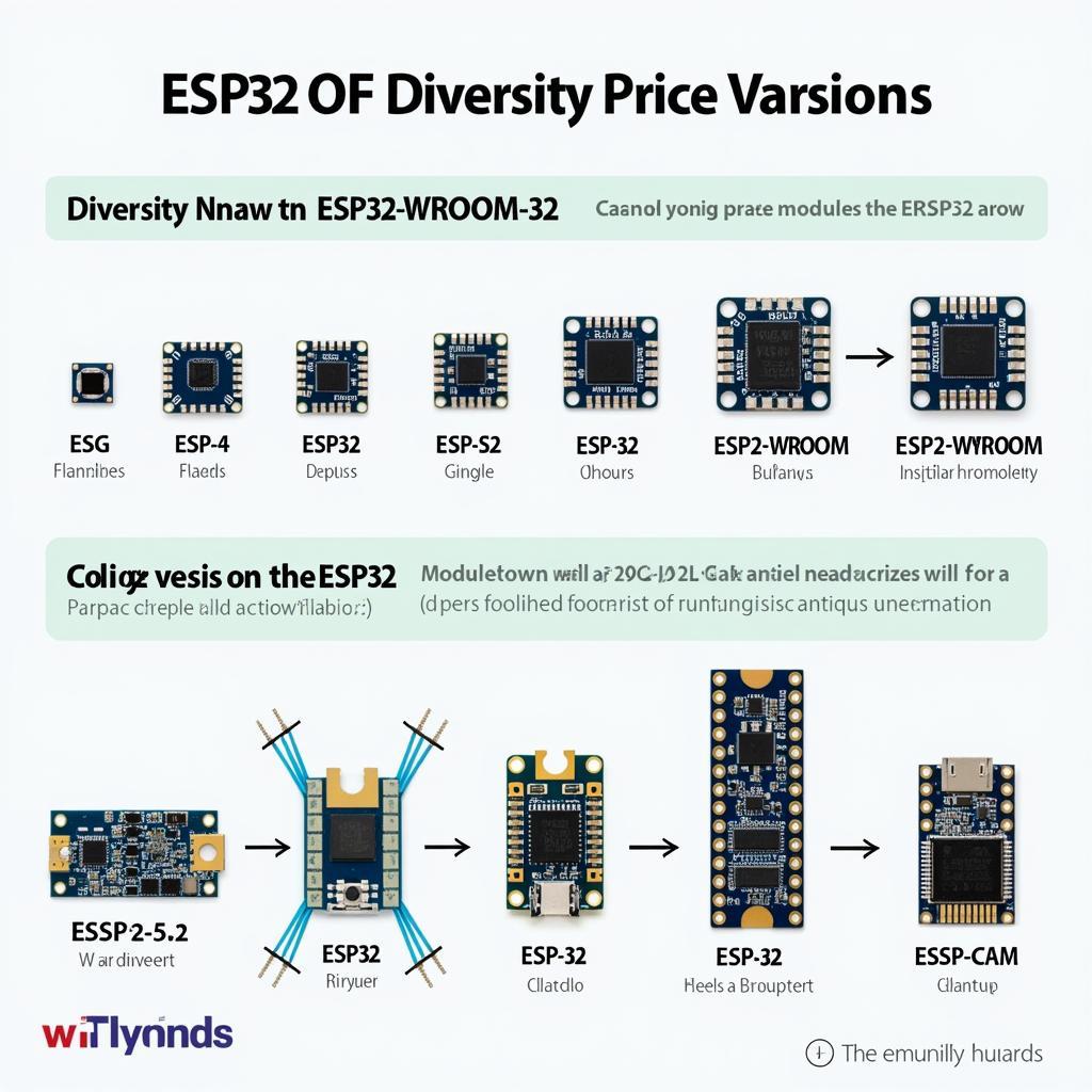 ESP32 Modules Variations