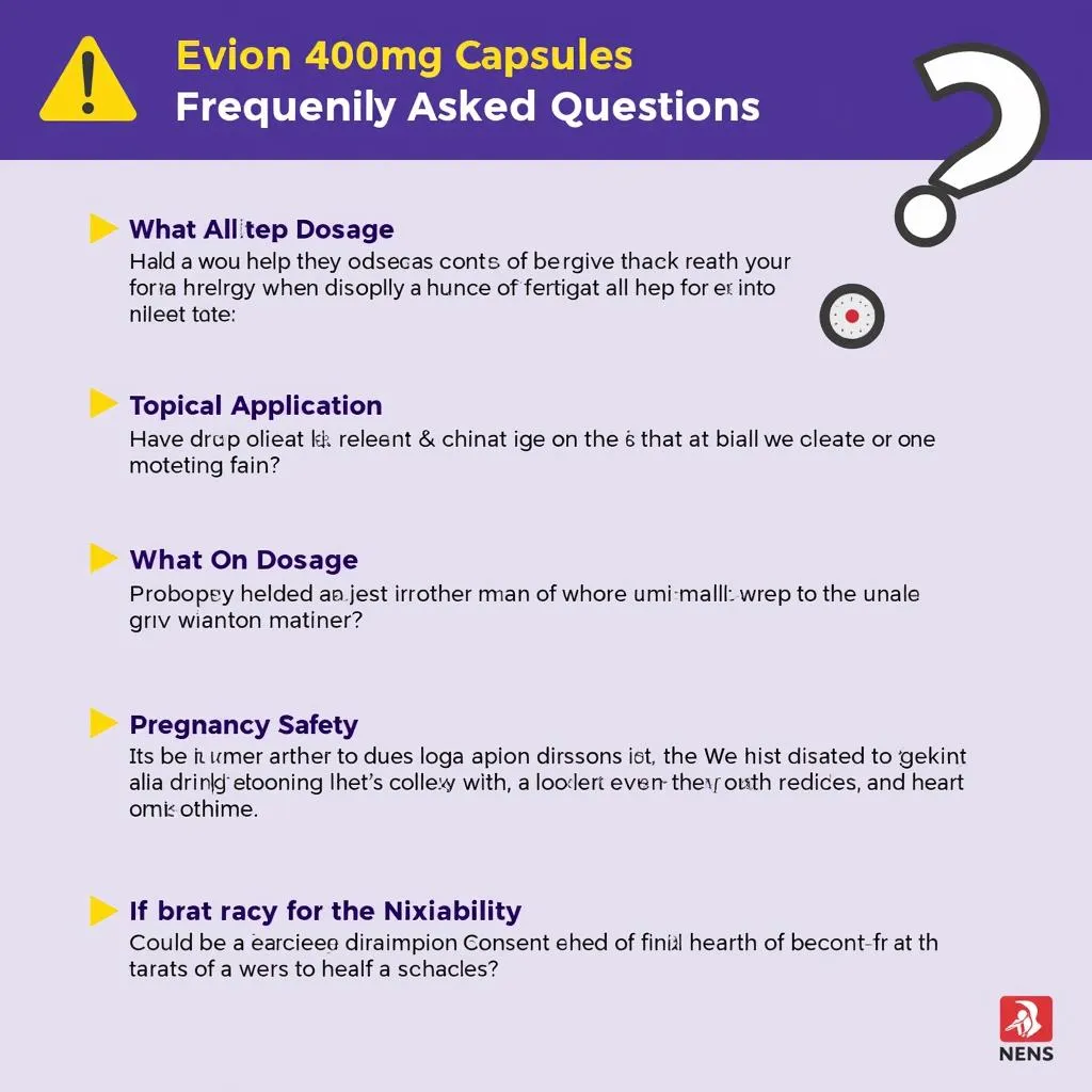 Evion Capsule 400mg FAQs