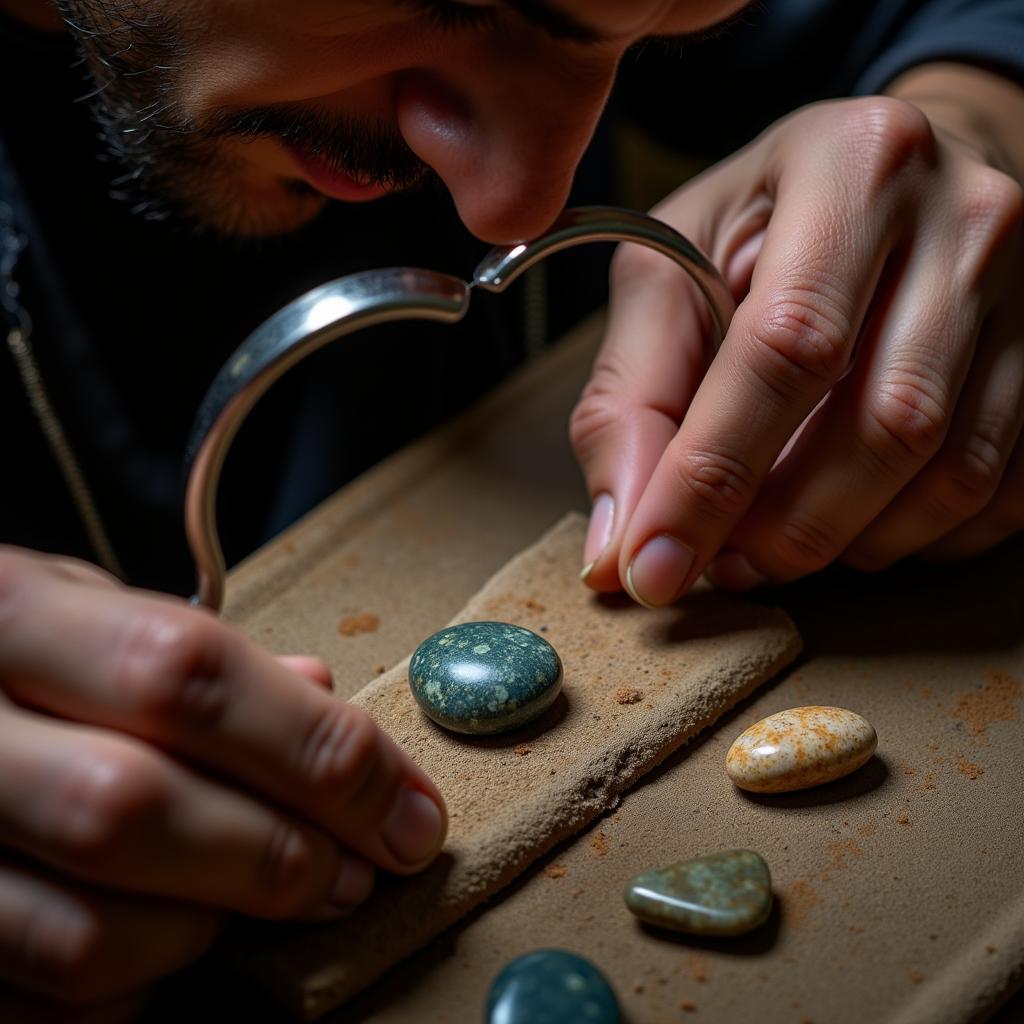 Examining Hakik Stone for Authenticity