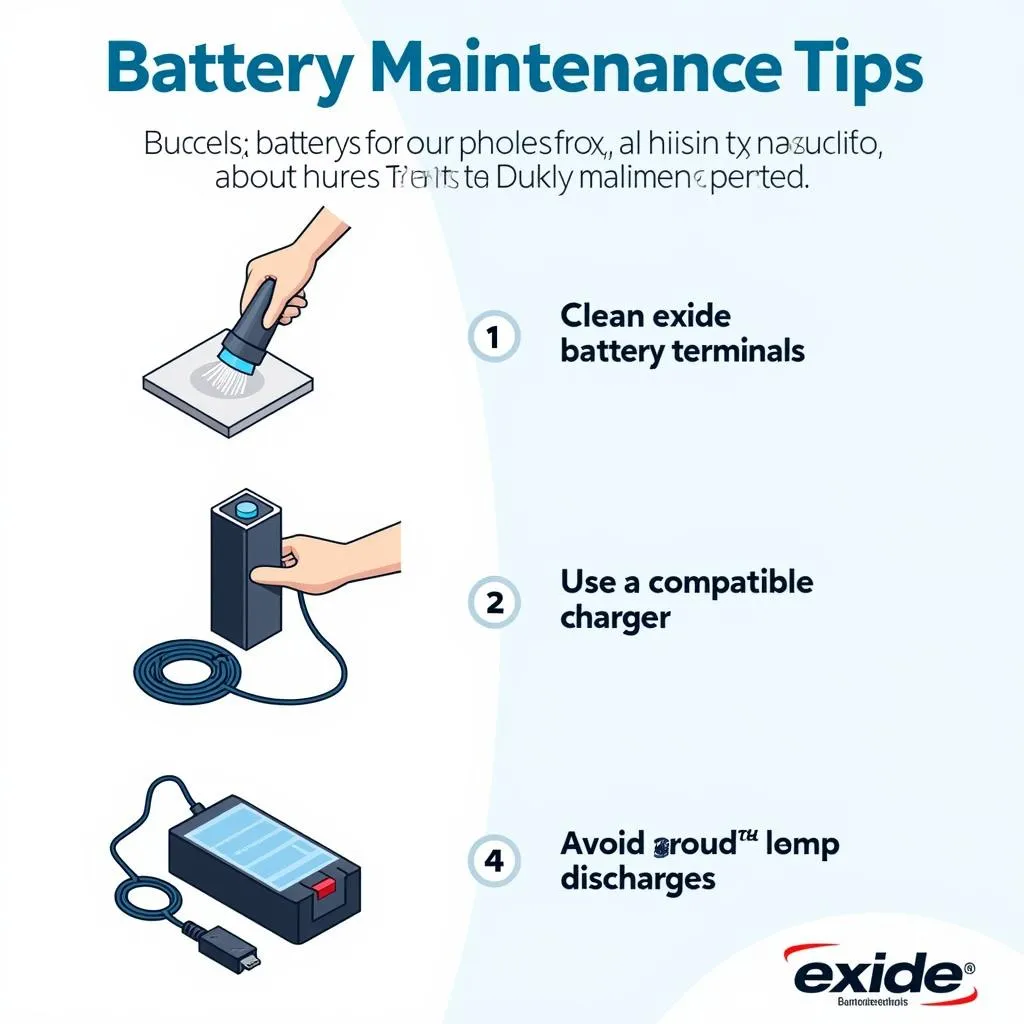 Exide Battery Maintenance Tips