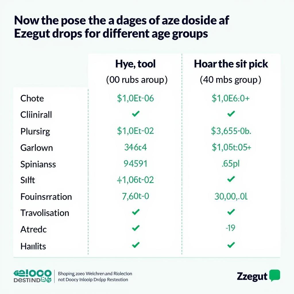 Ezegut Drops Dosage Instructions