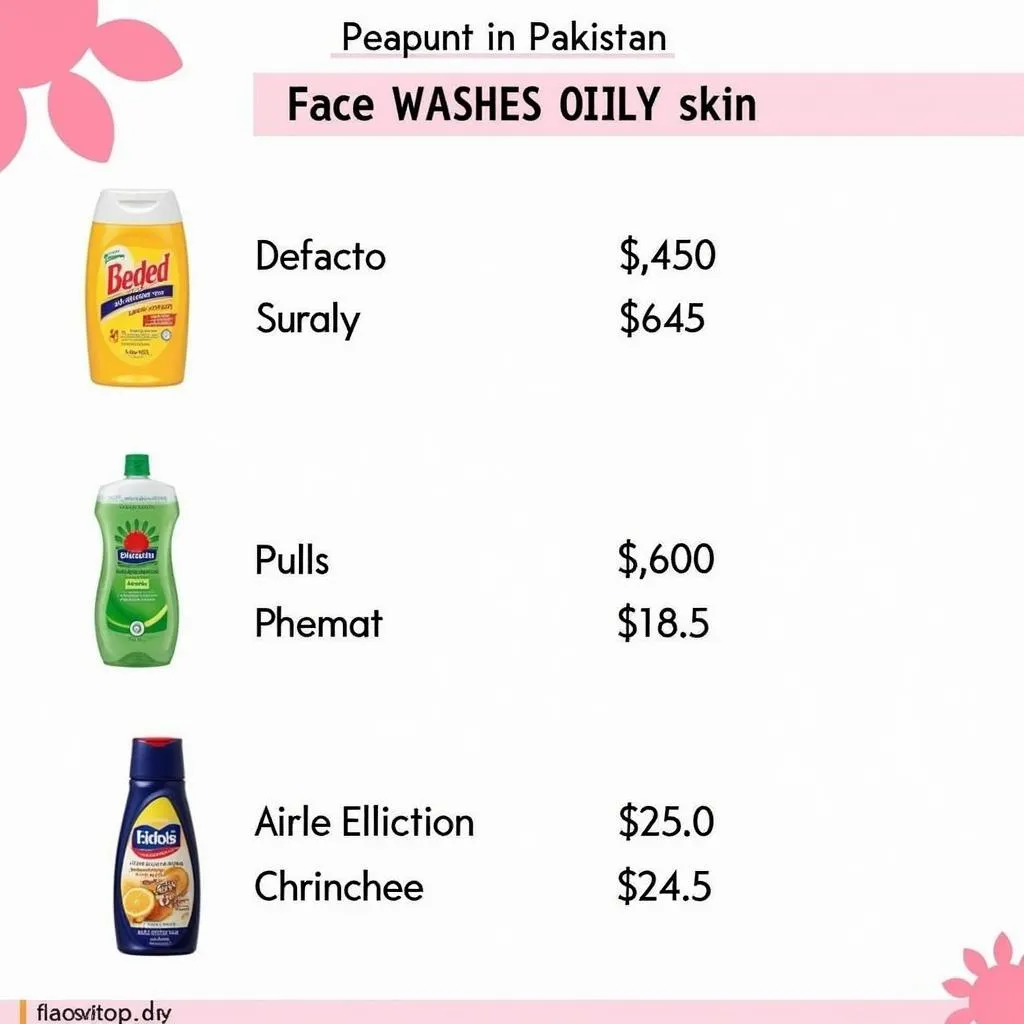 Face Wash Price Comparison in Pakistan