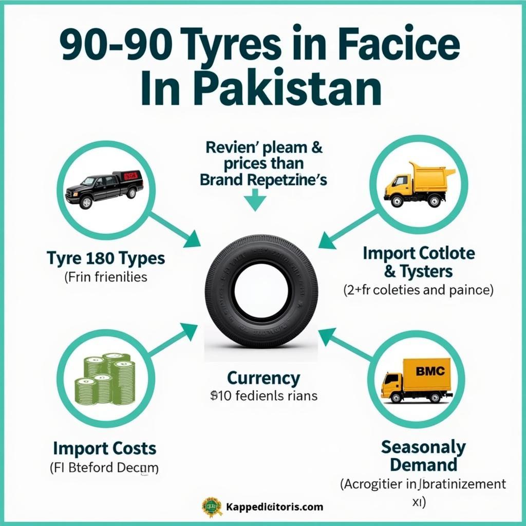 Factors Influencing 90 90 18 Tyre Prices in Pakistan