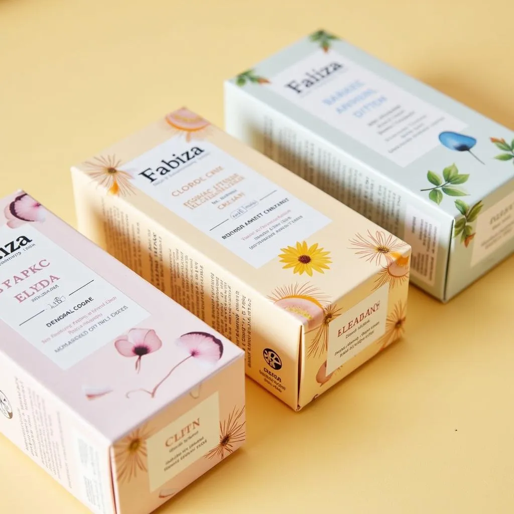 Faiza Cream Packaging