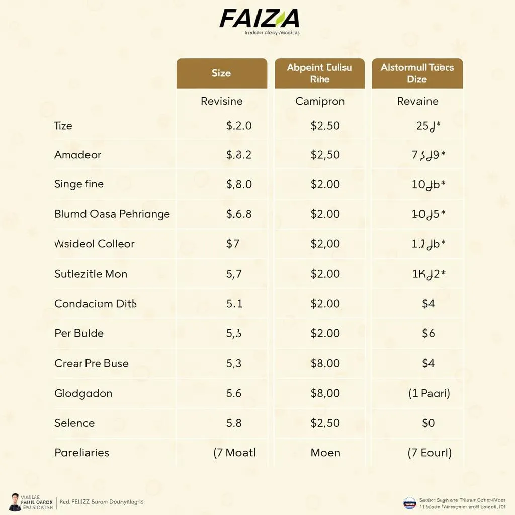 Faiza Cream Price Comparison