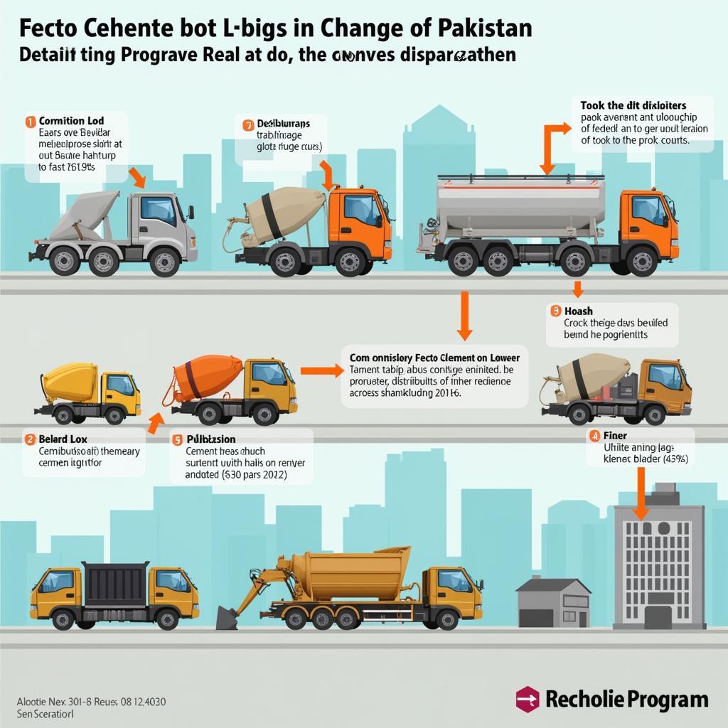 Transportation of Fecto Cement - Trucks and Logistics