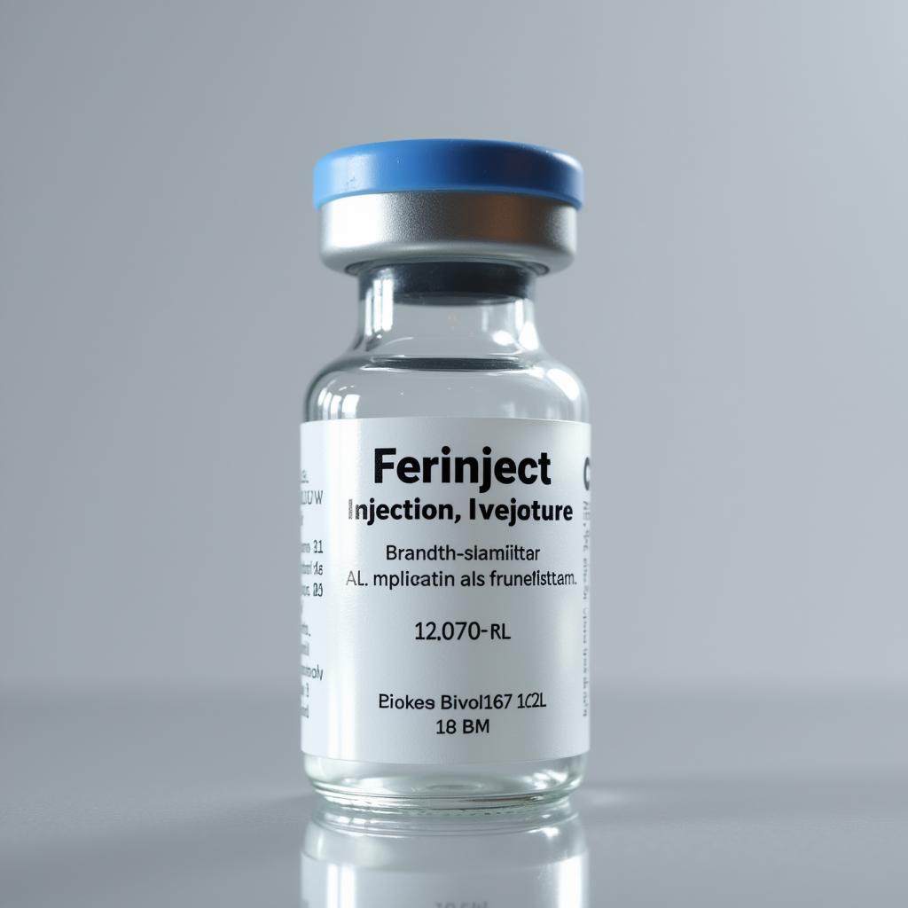 Ferinject injection vial