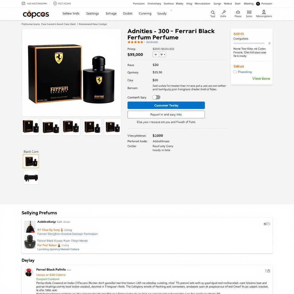 Ferrari Black Perfume Online in Pakistan